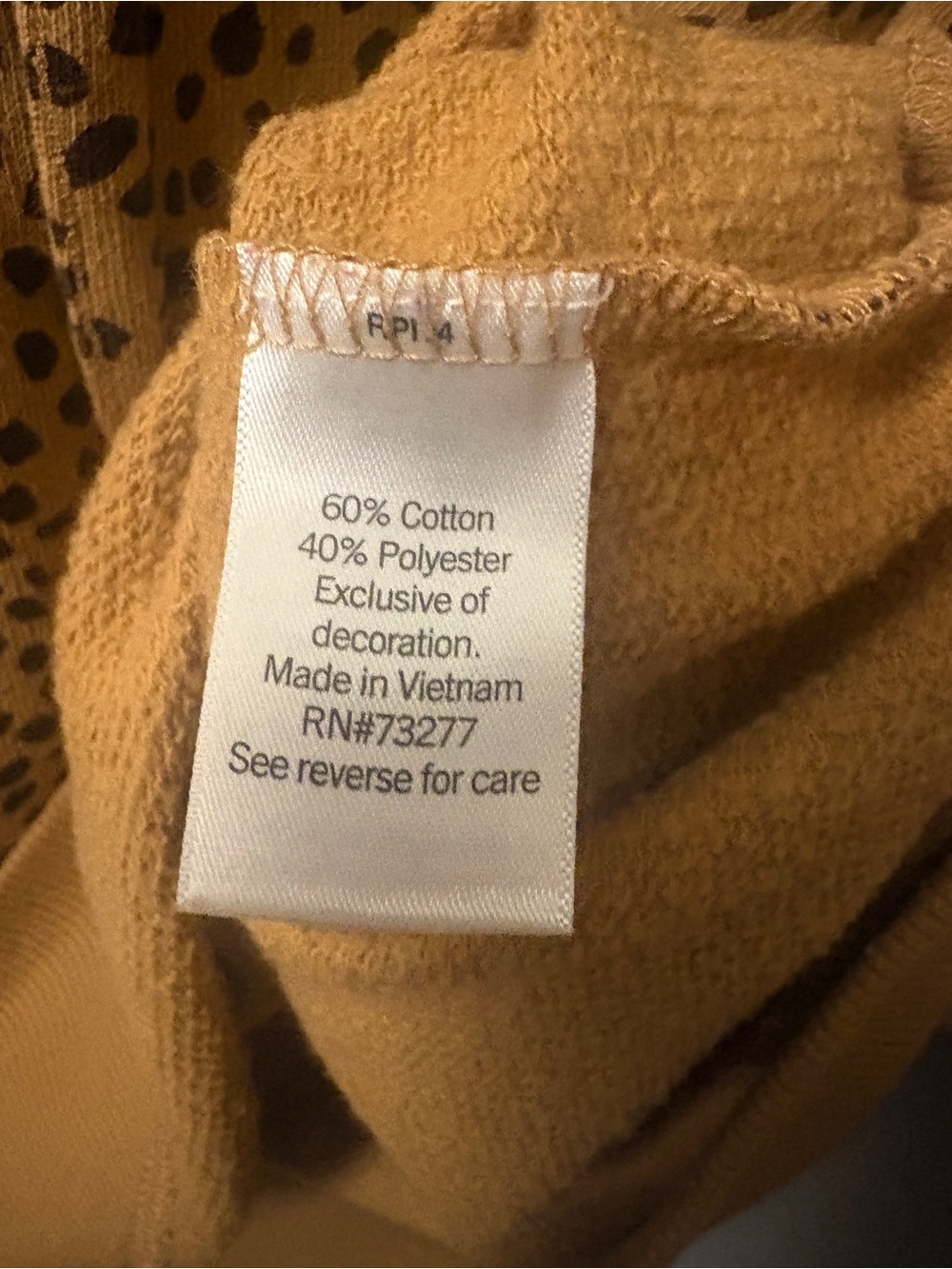 Nine West Animal Print Hoodie Small - Picture 6 of 6